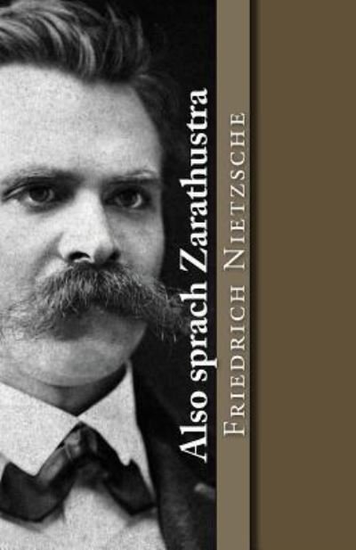 Cover for Friedrich Nietzsche · Also sprach Zarathustra (Paperback Book) (2017)