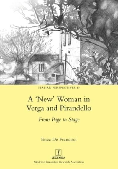 Cover for Enza de Francisci · 'New' Woman in Verga and Pirandello (Paperback Book) (2021)