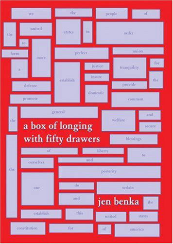 Cover for Jen Benka · Box of Longing with Fifty Drawers (Taschenbuch) (2005)