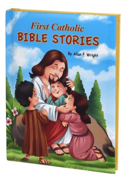 Cover for Allan F Wright · First Catholic Bible Stories (Hardcover Book) (2021)