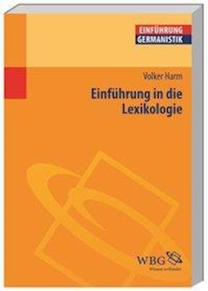 Cover for Harm · Einführung in die Lexikologie (Book)