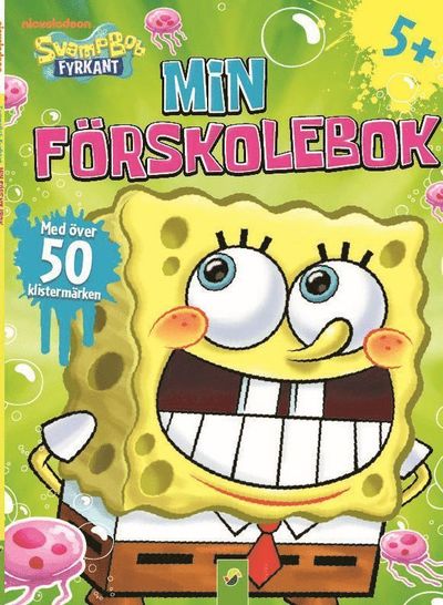 Cover for Svampbob min förskolebok : med klistermärken (Paperback Book) (2017)