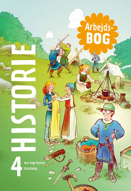 Cover for Jens Aage Poulsen · Historie 3-4: Historie 4 (Poketbok) [1:a utgåva] (2012)