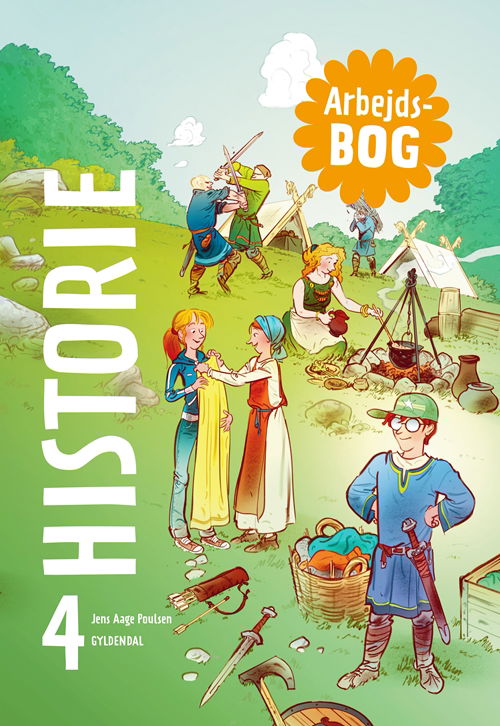 Cover for Jens Aage Poulsen · Historie 3-4: Historie 4 (Heftet bok) [1. utgave] (2012)
