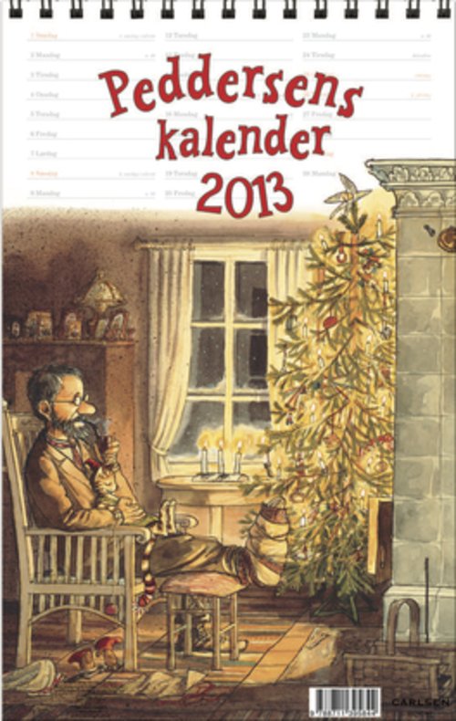 Cover for Sven Nordqvist · Peddersen: Peddersens kalender 2013 (Spiralbok) [1. utgave] (2012)