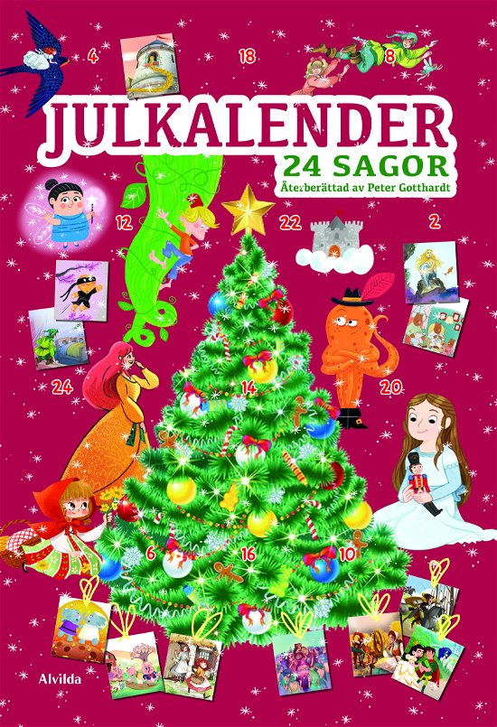 Cover for 24 sagor - Julkalender 2024 (N/A) (2024)