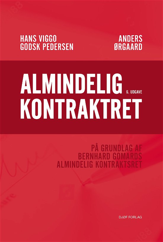 Cover for Af Hans Viggo Godsk Pedersen &amp; Anders Ørgaard · Almindelig kontraktret (Hæftet bog) [6. udgave] (2020)