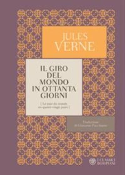 Cover for Jules Verne · Il giro del mondo in ottanta giorni (Hardcover bog) (2020)