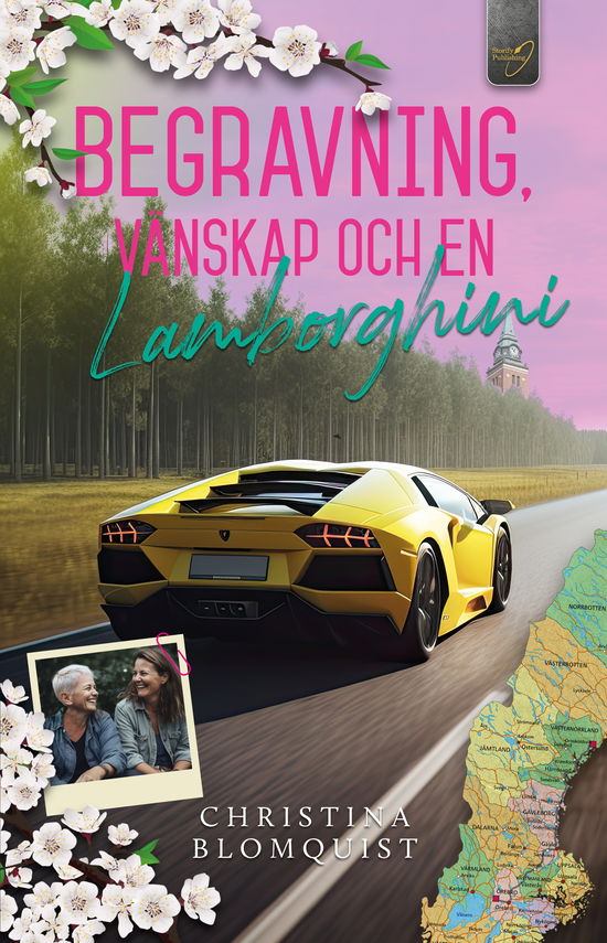 Cover for Christina Blomquist · Begravning, vänskap och en Lamborghini (Book) (2023)