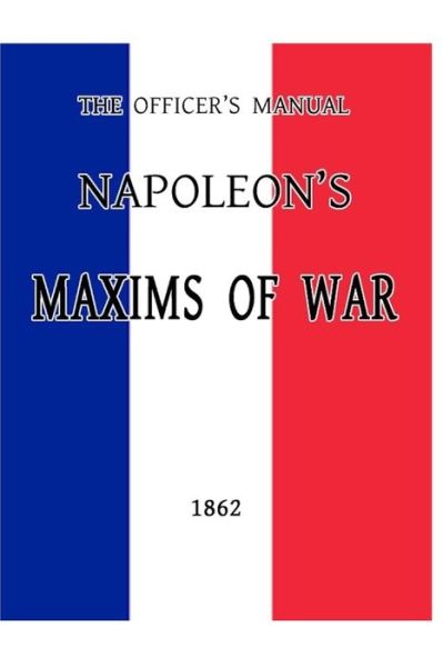 Cover for Napoleon Bonaparte · The Officer's Manual (Taschenbuch) (2020)