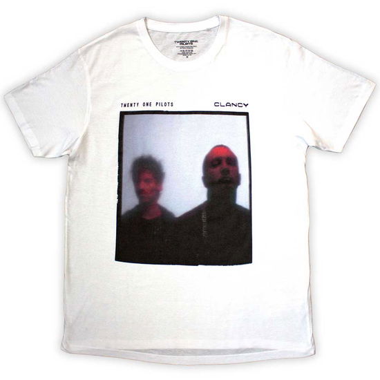 Cover for Twenty One Pilots · Twenty One Pilots Unisex T-Shirt: Red Film (White) (T-shirt)