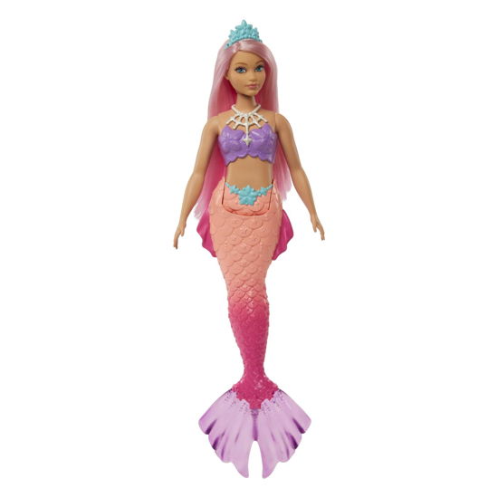 Barbie Mermaid with Purple Top Pink Hair - Barbie - Koopwaar -  - 0194735055845 - 1 juli 2022
