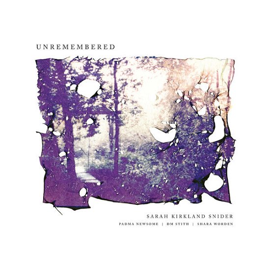 Cover for Snider,sarah Kirkland / Newsome,padma / Stith,dm · Unremembered (CD) (2015)