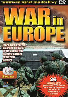 Cover for War in Europe (2 DVD 9) (DVD) (2020)