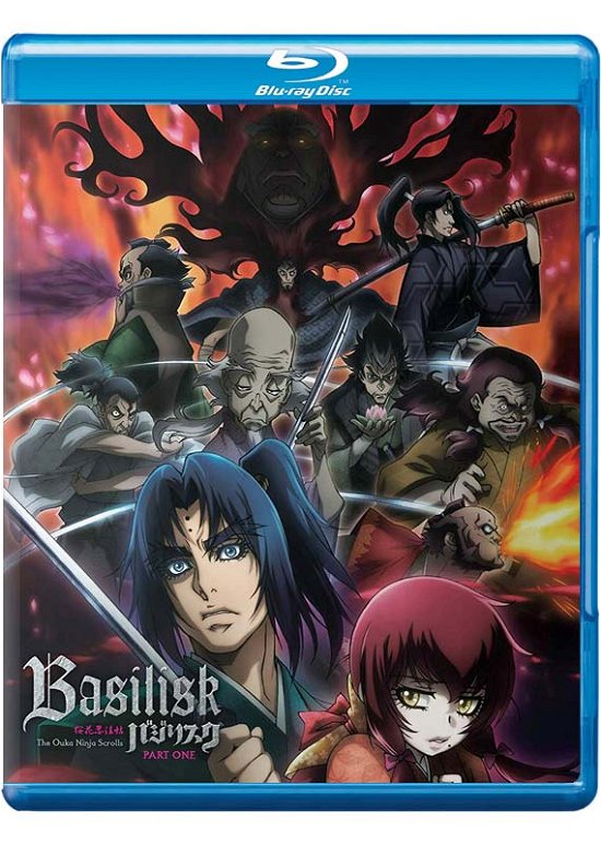 Cover for Basilisk: Ouka Ninja Scrolls - Part One (Blu-ray) (2019)