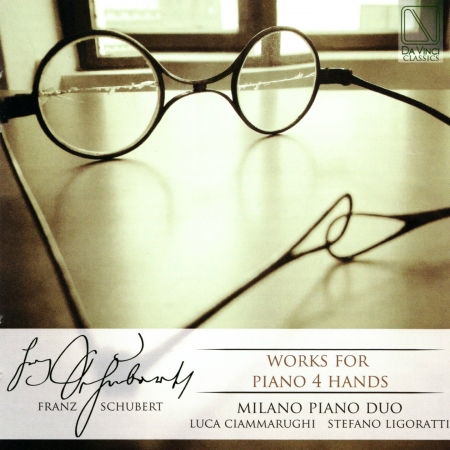 Cover for Schubert / Milano Piano Duo · Schubert: Works for Piano 4 Hands (CD) (2017)