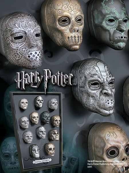 Death Eater Mask Collection ( NN7396 ) - Fantastic Beasts - Merchandise - The Noble Collection - 0812370013845 - July 12, 2023