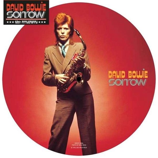 Cover for LP · DAVID BOWIE-SORROW 40th ANNIVERSARY (7&quot;) [Picture Disc edition] (2017)