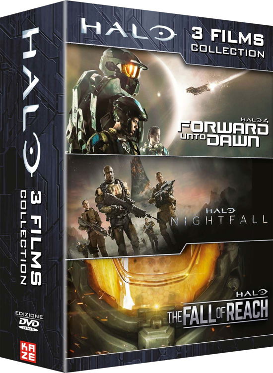 Cover for Cartoni Animati · Halo Forward Unto Dawn, Nightfall, the Fall of Reach (Box 3 Dvd) (DVD)