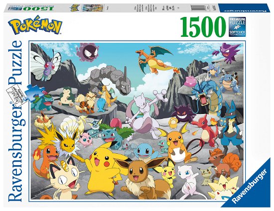 Cover for Pokémon · Pokémon Puzzle Pokémon Classics (1500 Teile) (Toys) (2021)