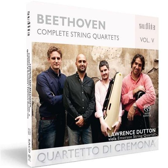 Beethovencomplete Quartets Vol 5 - Cremona Quartet - Música - AUDITE - 4022143926845 - 11 de dezembro de 2015