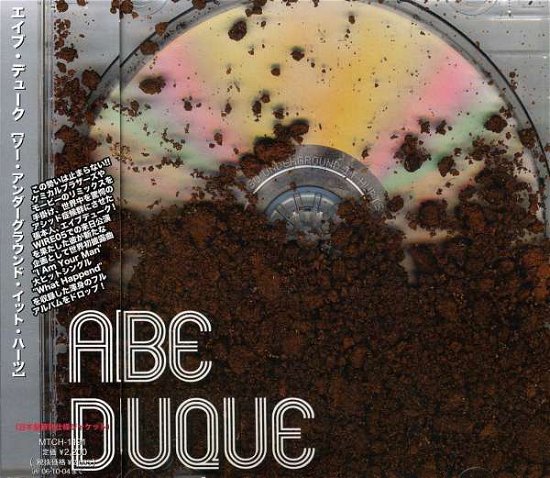 Cover for Abe Duque · So Underground It Hurts (CD) [Japan Import edition] (2006)