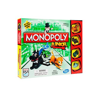 Cover for Hasbro Gaming · A6984100 - Monopoly Junior - Familienspiel (Leketøy)