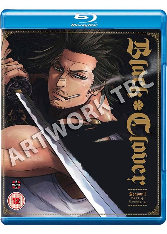 Cover for Anime · Black Clover Season 1 Part 4 (Episodes 30 to (Blu-ray) (2019)