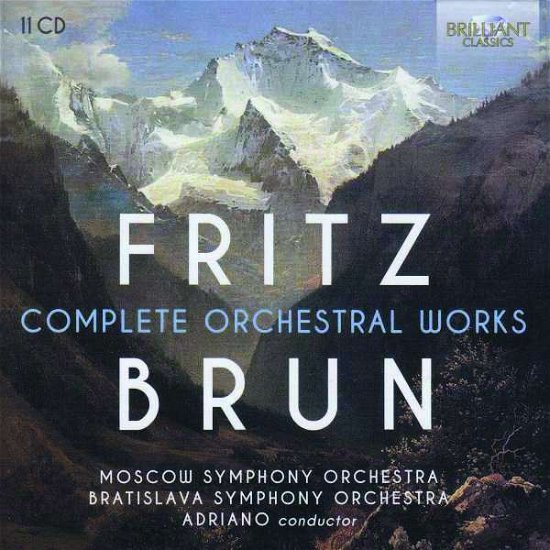 Cover for F. Brun · Complete Orchestral Works (CD) (2019)