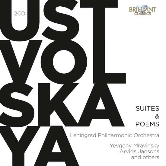 Cover for G. Ustvolskaya · Suites &amp; Poems (CD) (2019)