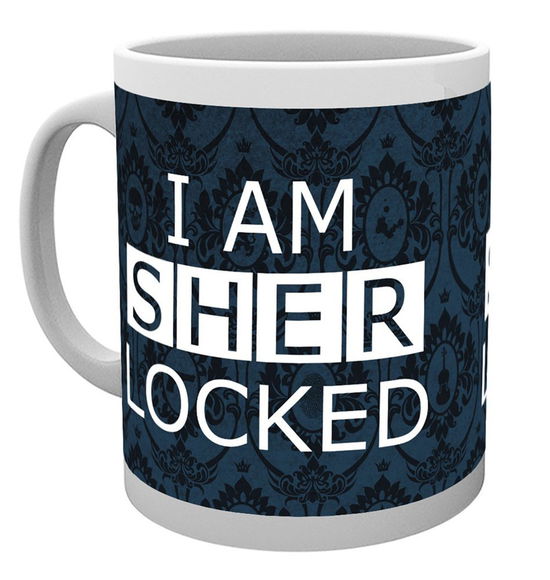 Sherlock: Sherlocked Dark (Tazza) - Mug - Merchandise -  - 5028486336845 - 