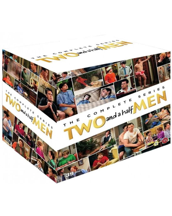 Two And A Half Men- The Complete Series - Two And A Half Men - Elokuva - Warner - 5051895398845 - maanantai 26. lokakuuta 2015
