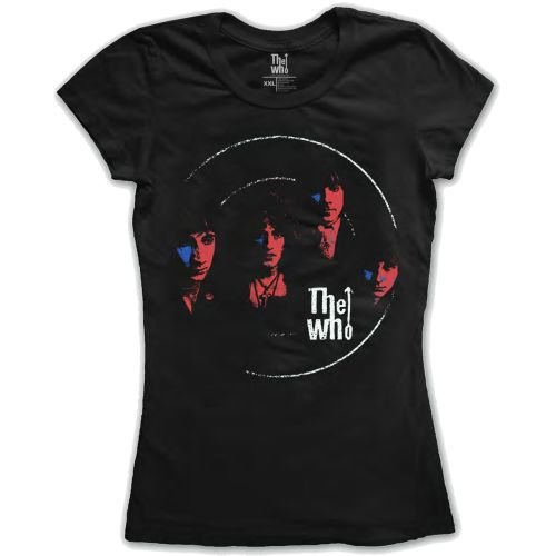 Cover for The Who · The Who Ladies T-Shirt: Soundwaves (T-shirt) [size S] [Black - Ladies edition]