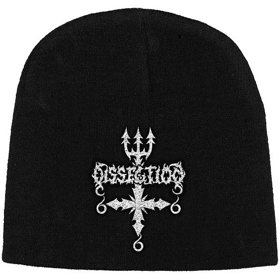 Cover for Dissection · Dissection Unisex Beanie Hat: Logo / Cross (TØJ)