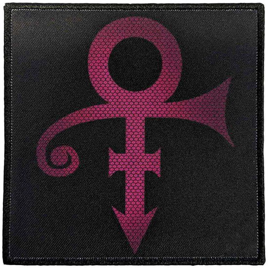 Prince Standard Patch: Hexagonally Textured Symbol - Prince - Merchandise -  - 5056561098845 - September 6, 2023