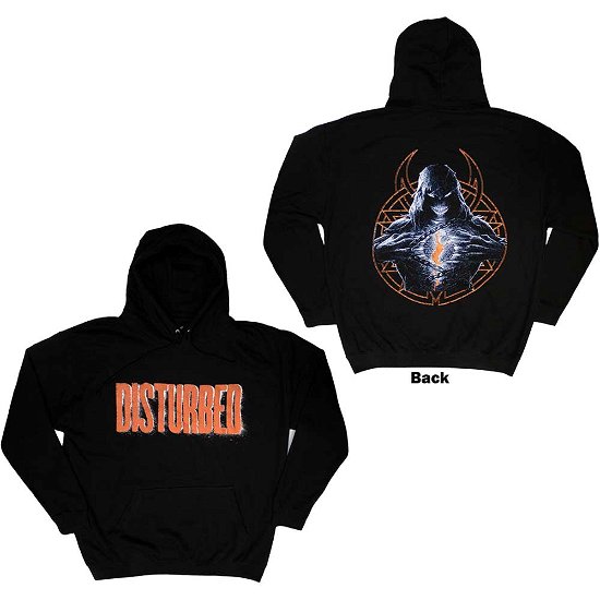Cover for Disturbed · Disturbed Unisex Pullover Hoodie: European Tour '23 The Guy (Back Print &amp; Ex-Tour) (Hoodie) [size XXL]