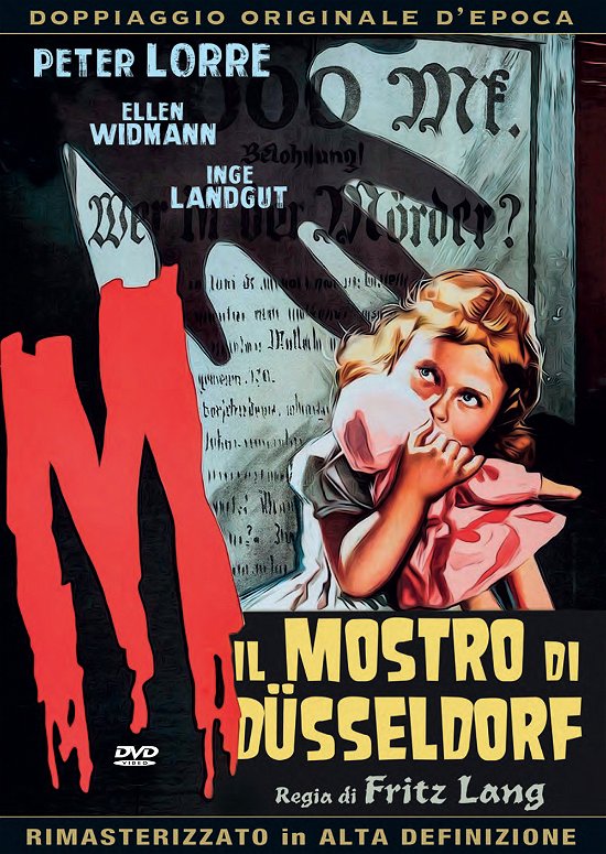 Cover for M · Il Mostro Di Dusseldorf (DVD)