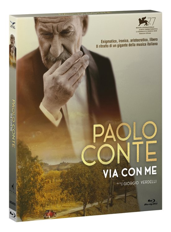 Cover for Paolo Conte · Via Con Me - Docufilm (Blu-ray) (2020)