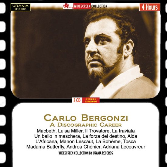 Cover for Bergonzi · Discographic Career (CD) (2012)