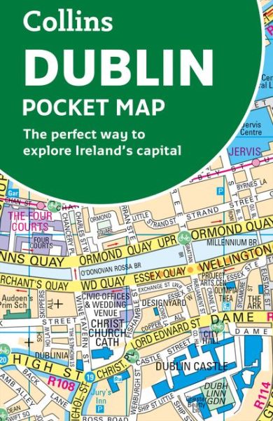 Cover for Collins Maps · Dublin Pocket Map: The Perfect Way to Explore Ireland’s Capital (Kartor) (2022)