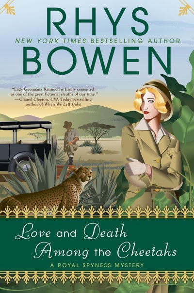 Cover for Rhys Bowen · Love And Death Among The Cheetahs (Innbunden bok) (2019)