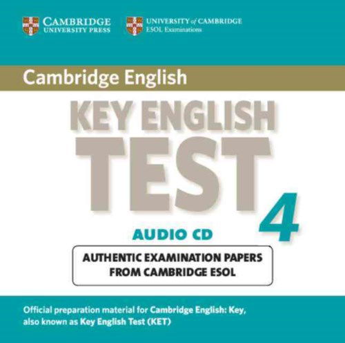 Cover for Cambridge ESOL · Cambridge Key English Test 4 Audio CD - KET Practice Tests (Audiobook (CD)) (2006)