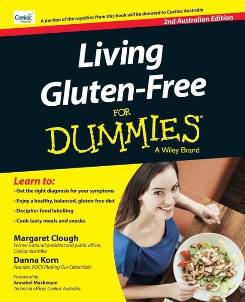 Living Gluten-Free For Dummies - Australia - Margaret Clough - Livres - John Wiley & Sons Australia Ltd - 9780730304845 - 14 mars 2014
