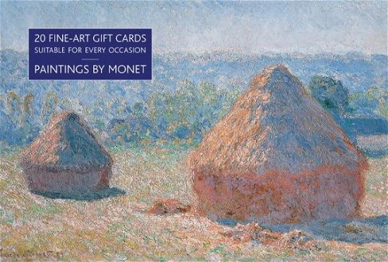 Cover for Peony Press · Card Box of 20 Notecards and Envelopes: Paintings by Monet (Flashcards) (2012)