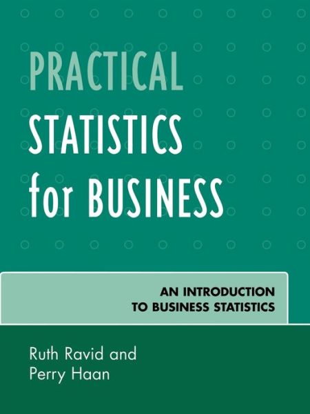 Cover for Ruth Ravid · Practical Statistics for Business: An Introduction to Business Statistics (Taschenbuch) (2007)