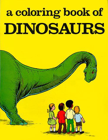 Cover for Nancy Conkle · Coloring Book of Dinosaurs (Paperback Book) (1985)