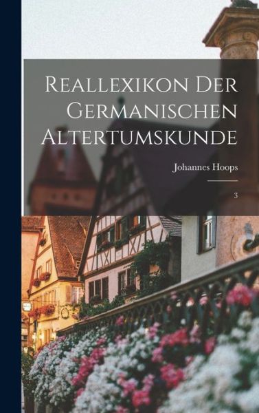 Cover for Johannes Hoops · Reallexikon der Germanischen Altertumskunde (Book) (2022)