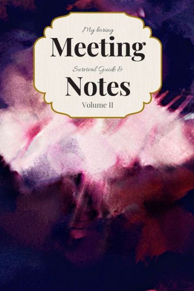 Cover for Gadfly Books · My Boring Meeting Survival Guide &amp; Notes (Paperback Book) (2019)