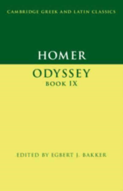 Homer: Odyssey Book IX - Cambridge Greek and Latin Classics -  - Böcker - Cambridge University Press - 9781107424845 - 28 februari 2025