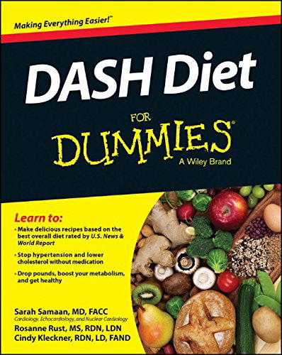 Cover for Samaan · DASH Diet For Dummies (Paperback Book) (2014)